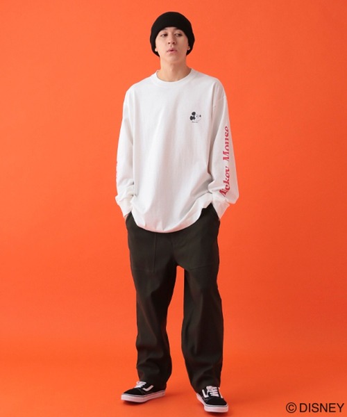 George's tシャツ 「DISNEY」ミッキーマウス／ロンT「UNISEX」 メンズ