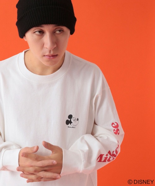 George's tシャツ 「DISNEY」ミッキーマウス／ロンT「UNISEX」 メンズ