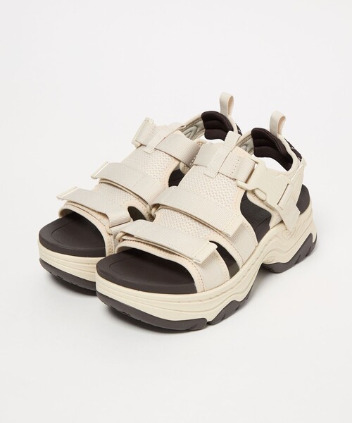 スポーツサンダル サンダル 「別注」「Teva」ハリケーン アンプソール ガイラ サンダル レディースの画像