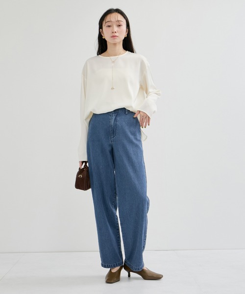 NOREMID 刺繍入りデニムパンツ 2分で完売】NoREMID ブラックパンツ 刺繍入り メンズM - メルカリ