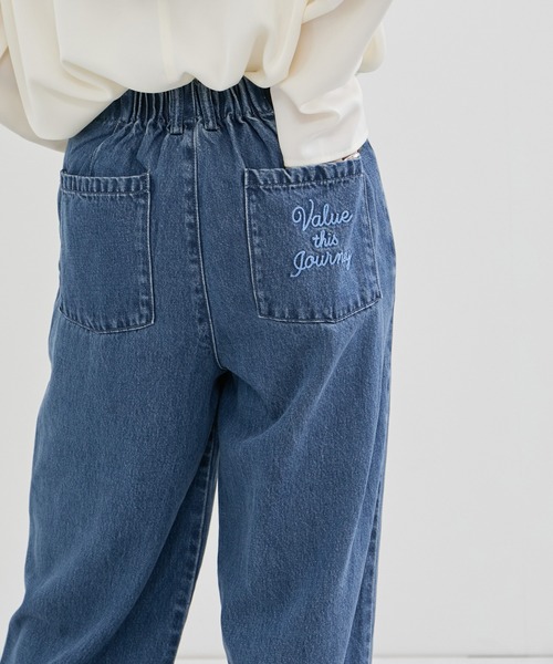 LE CERCLE par rope' ジーンズ デニム デニムパンツ 刺繍入りデニム