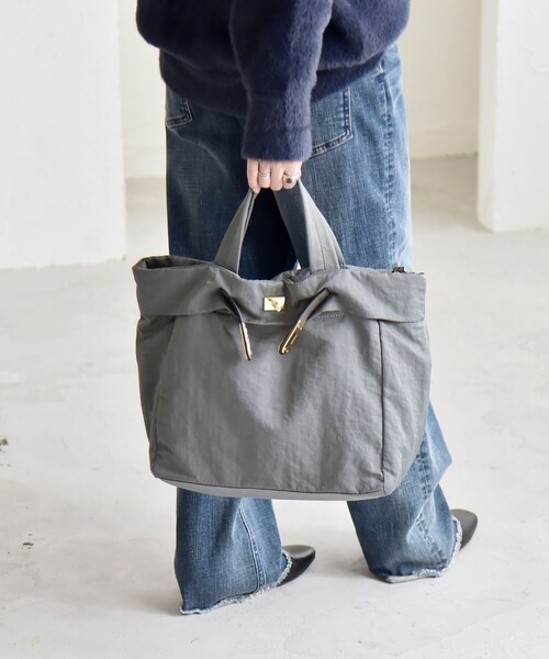 「quaranciel」 ハンドバッグ ONE SIZE ブラック レディース_画像5