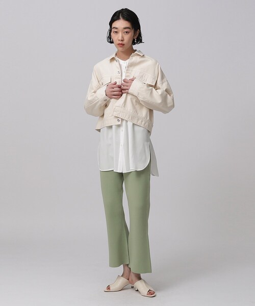 「GALLEST」 イージーパンツ 38 ブラック レディース_画像9