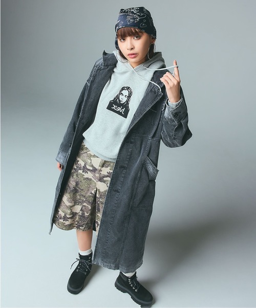 X-girl（エックスガール） ジーンズ デニム デニムパンツ FLAP POCKET