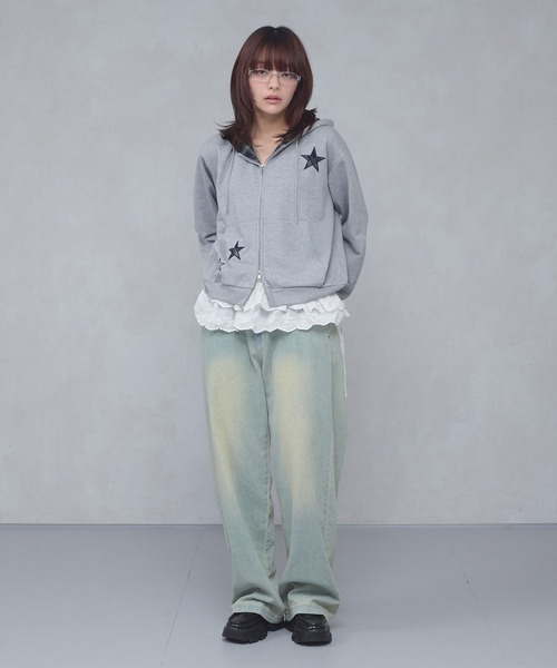 FCMM パーカー 「日本限定」CHECK STAR HOODIE / チェックスター