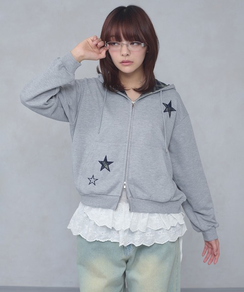 FCMM パーカー 「日本限定」CHECK STAR HOODIE / チェックスター