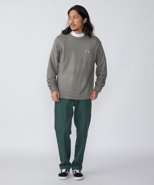 「PENNEYS」 長袖ニット SMALL オリーブ メンズ_画像3