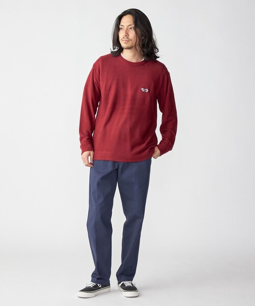 「PENNEYS」 長袖ニット SMALL オリーブ メンズ_画像4