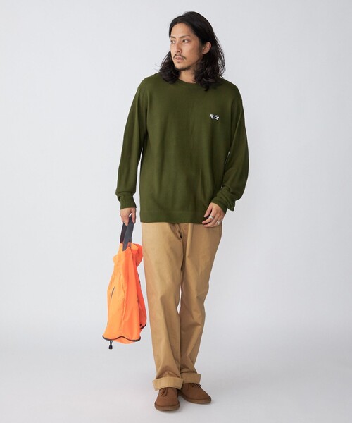 「PENNEYS」 長袖ニット SMALL オリーブ メンズ_画像6
