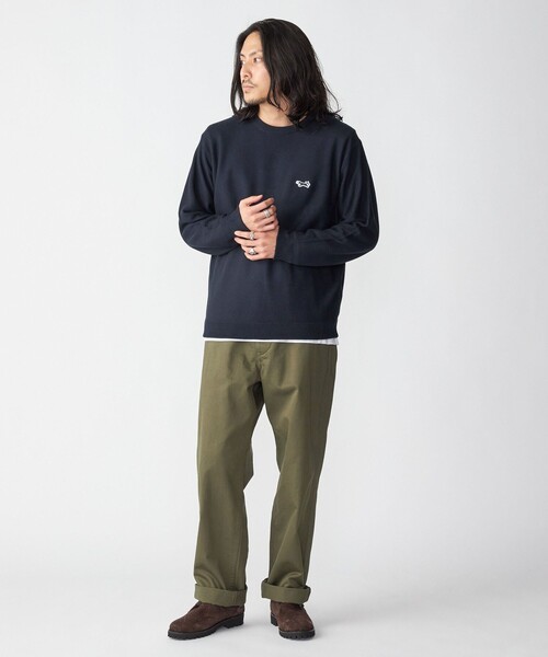 「PENNEYS」 長袖ニット SMALL オリーブ メンズ_画像7