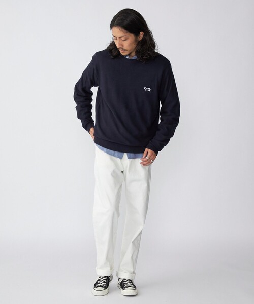 「PENNEYS」 長袖ニット SMALL オリーブ メンズ_画像8