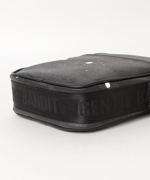 「GENTIL BANDIT」 ショルダーバッグ F チャコール メンズ