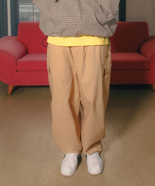 KEBOZ（ケボズ） ワイドパンツ カーゴパンツ RIPSTOP CARGO PANTS