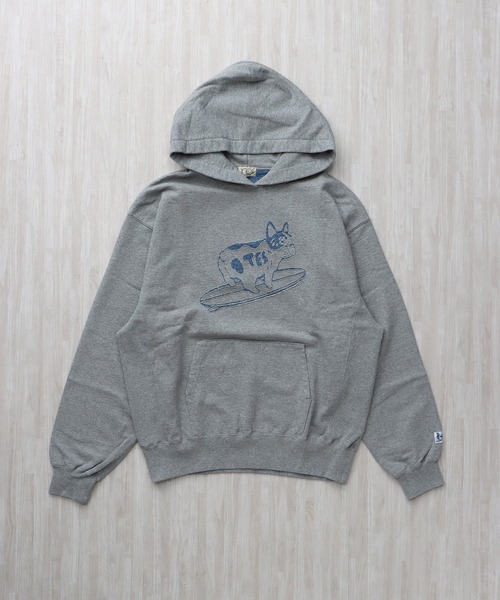 「The Endless Summer」 プルオーバーパーカー MEDIUM グレー メンズの画像