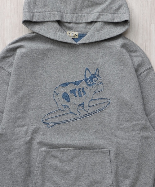 「The Endless Summer」 プルオーバーパーカー MEDIUM グレー メンズの画像