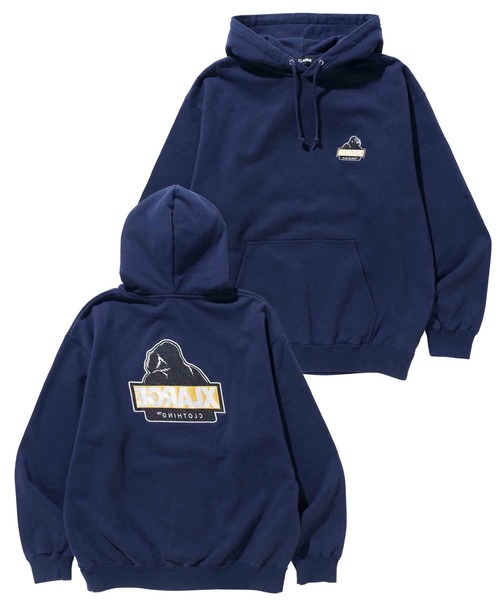 XLARGE（エクストラ ラージ） プルオーバーパーカー M ネイビー メンズ 