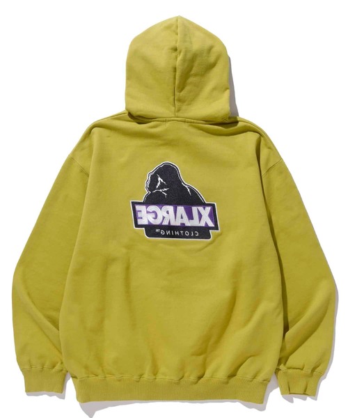 「XLARGE」 プルオーバーパーカー M ネイビー メンズの画像