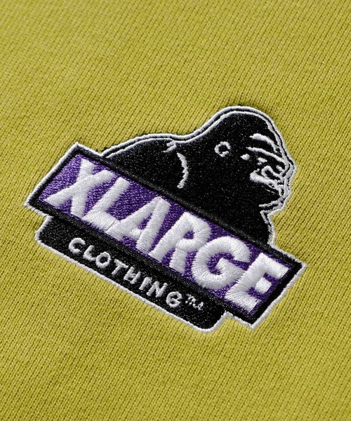 「XLARGE」 プルオーバーパーカー M ネイビー メンズの画像