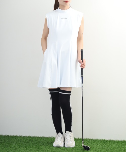 CECIL McBEE（セシルマクビー） ワンピース 夏 Pleats One-Piece Dress 