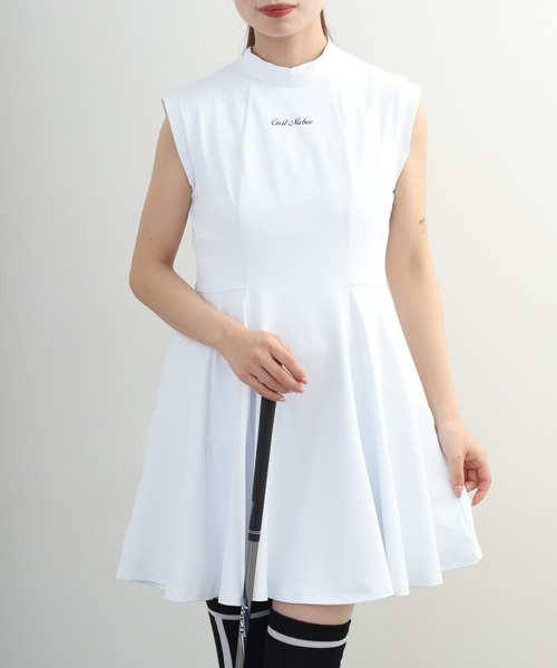 CECIL McBEE（セシルマクビー） ワンピース 夏 Pleats One-Piece Dress 