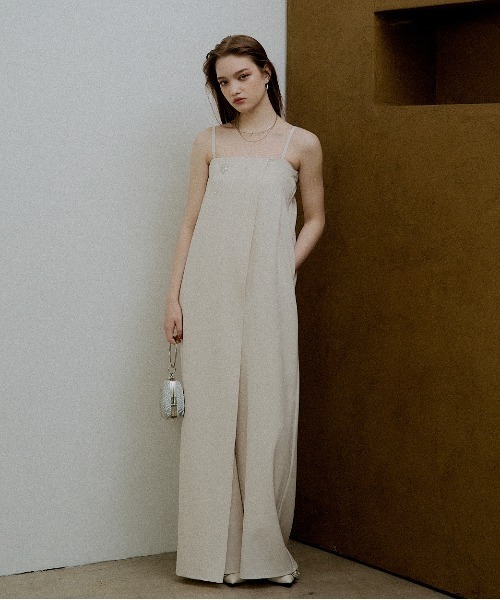 LE'RURE パンツドレス Point bijou bare rap pants : ZOZOTOWN Yahoo