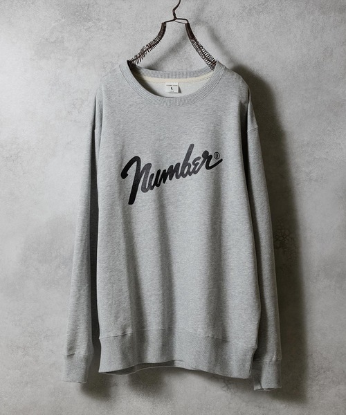 「NUMBER (N)INE」 スウェットカットソー L ブラック メンズの画像