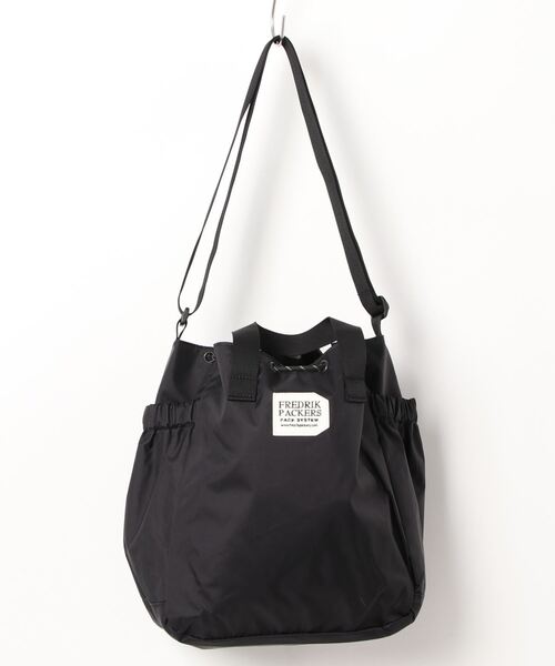 「FREDRIK PACKERS」 2WAYバッグ ONESIZE ブラック レディース_画像7