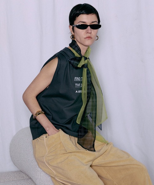 MAISON SPECIAL（メゾンスペシャル） tシャツ Tuck Print Top/タック