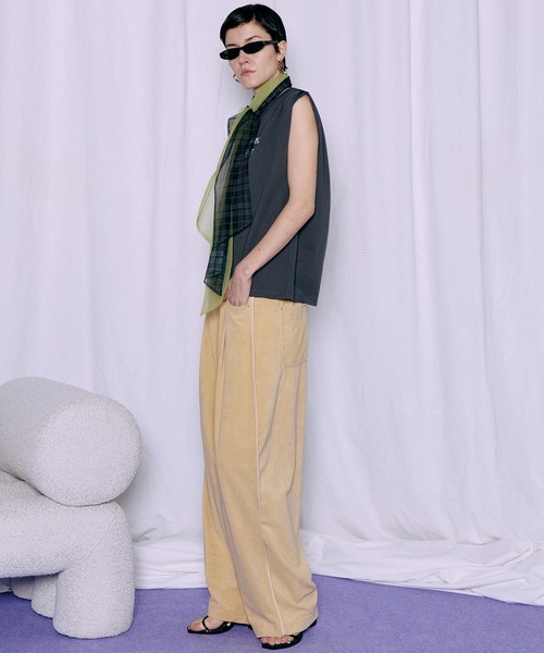 MAISON SPECIAL（メゾンスペシャル） tシャツ Tuck Print Top/タック