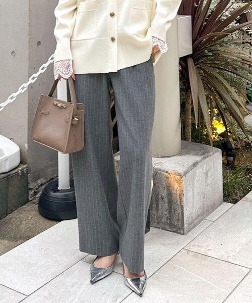 「NOLLEY'S Sophi」 パンツ 36 グレー系その他7 レディース