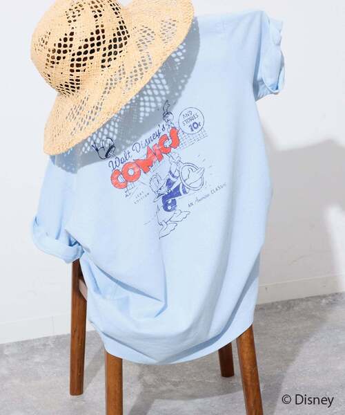 tシャツ 「追加」Champion/チャンピオン SLOBE別注 /Mickey/Donald/ Tシャツ レディースの画像