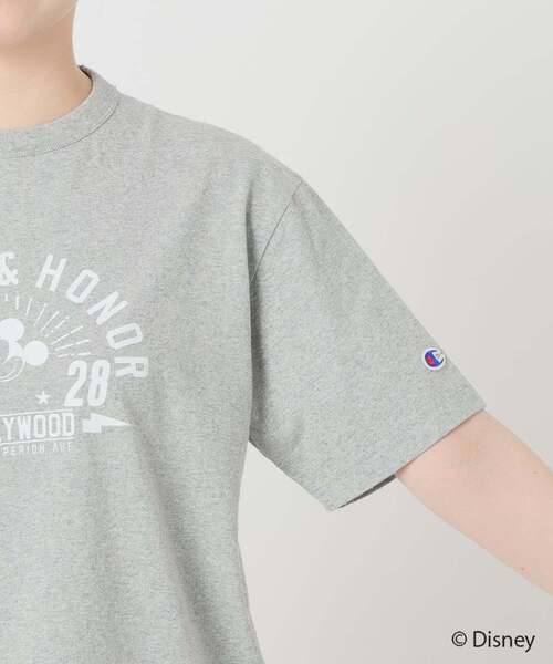 tシャツ 「追加」Champion/チャンピオン SLOBE別注 /Mickey/Donald/ Tシャツ レディースの画像