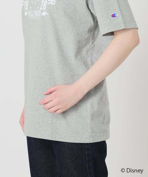 tシャツ 「追加」Champion/チャンピオン SLOBE別注 /Mickey/Donald/ Tシャツ レディースの画像