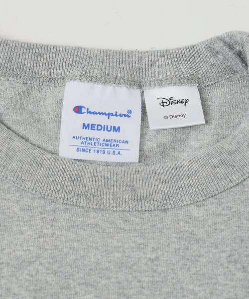 tシャツ 「追加」Champion/チャンピオン SLOBE別注 /Mickey/Donald/ Tシャツ レディースの画像