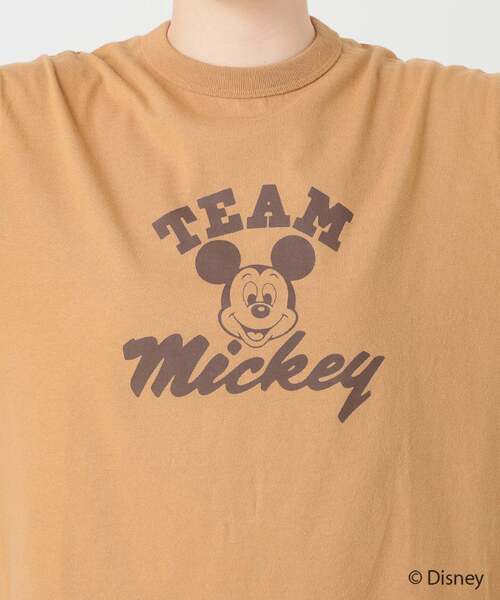 tシャツ 「追加」Champion/チャンピオン SLOBE別注 /Mickey/Donald/ Tシャツ レディースの画像