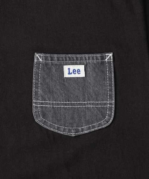 「Lee」 半袖ワンピース M ブラック レディース_画像7