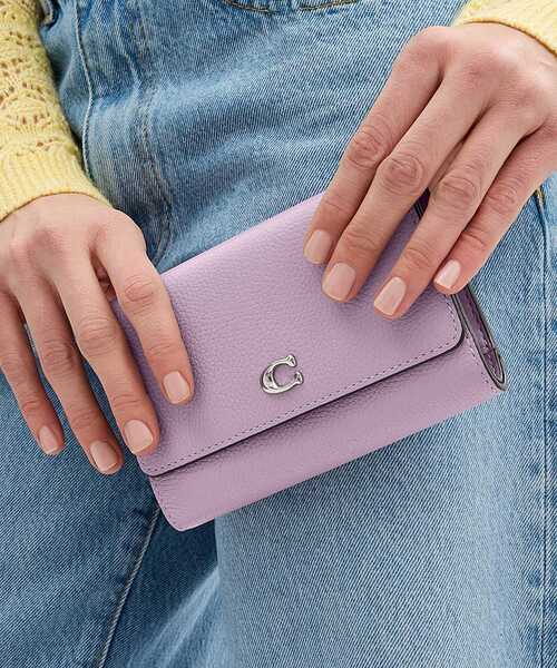 COACH（コーチ） 財布 ONE パープル系その他 レディース : ZOZOTOWN