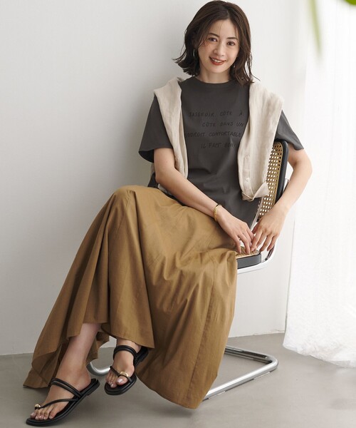 23区（ニジュウサンク） tシャツ 半袖 リラクシーシルエット