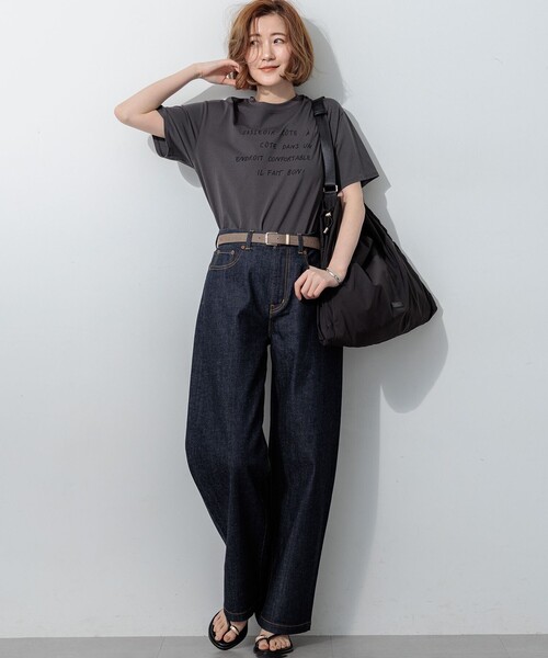 23区（ニジュウサンク） tシャツ 半袖 リラクシーシルエット