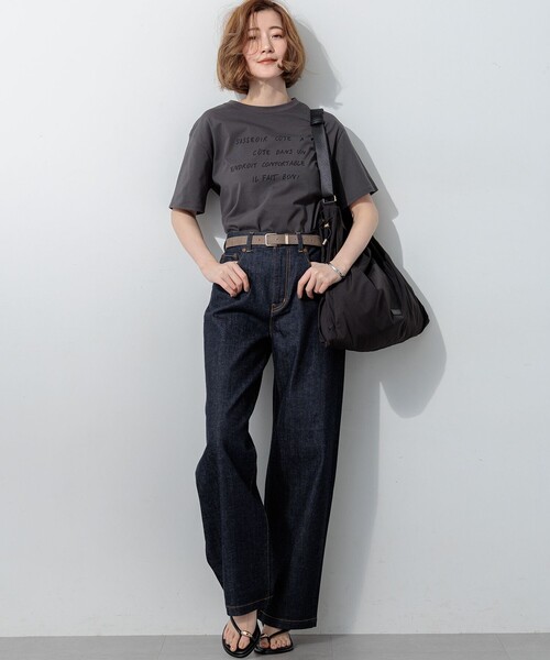 23区（ニジュウサンク） tシャツ 半袖 リラクシーシルエット