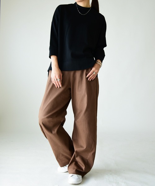 「and it_」 パンツ LL ベージュ レディース_画像8