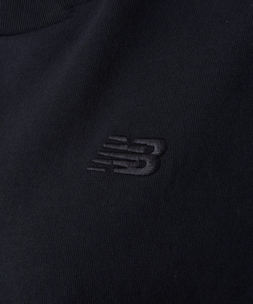 「New Balance」 半袖Tシャツ MEDIUM ブラック レディース_画像4