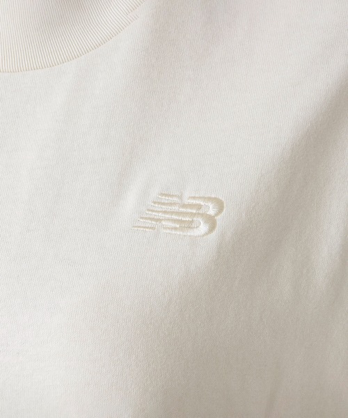 「New Balance」 半袖Tシャツ MEDIUM ブラック レディース_画像7