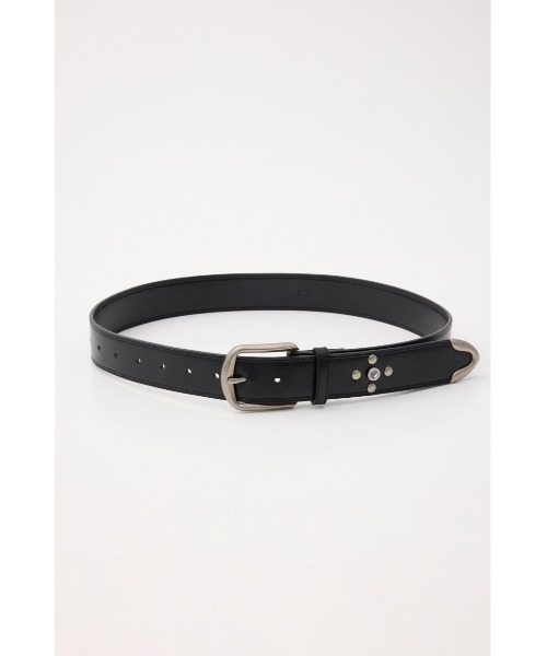 SLY HEART BUCKLE ベルト BLK -ファッション通販 FASHION WALKER