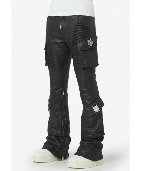 L.H.P（エルエイチピー） パンツ GUAPI/グアピ/Black Ops Leather Pant