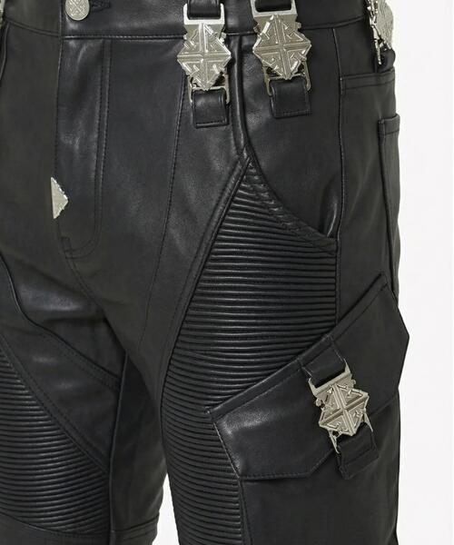 L.H.P（エルエイチピー） パンツ GUAPI/グアピ/Black Ops Leather Pant