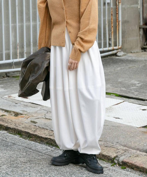 「KBF」 イージーパンツ ONE ネイビー レディース_画像2