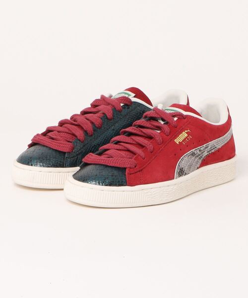「PUMA」 ローカットスニーカー 24.5cm レッド系その他 メンズ_画像6