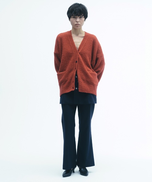 「Charles Chaton」 スラックス 34 ネイビー レディース_画像6