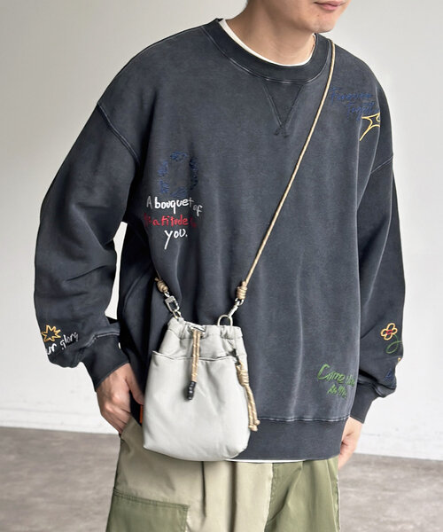「CPCM」 長袖Tシャツ MEDIUM ネイビー メンズ_画像2